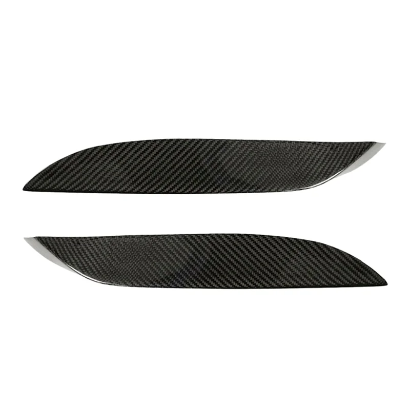 Front Bumper Upper Side Splitter Canards for BMW M3 F80 / M4 F82 F83 (2015–2018) – Carbon Fiber Style