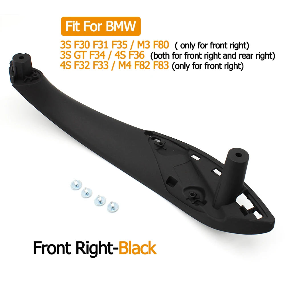 Interior Door Handle Replacement Trim for BMW 3-Series & 4-Series (F30 F31 F34 F32 F33 F36) – Front & Rear