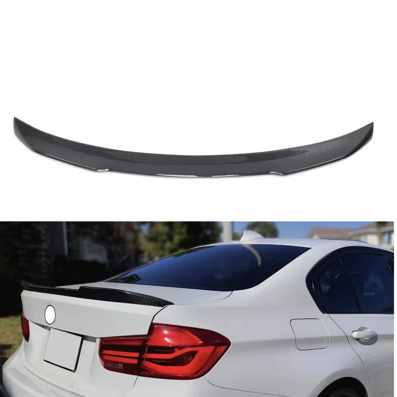 Carbon Fiber Trunk Spoiler for BMW 2-Series, 3-Series, 4-Series (E90 E92 F30 F32 F80 F82 G20 G30) – Multiple Styles