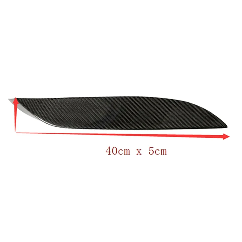 Front Bumper Upper Side Splitter Canards for BMW M3 F80 / M4 F82 F83 (2015–2018) – Carbon Fiber Style