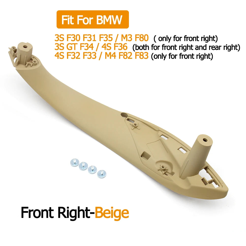 Interior Door Handle Replacement Trim for BMW 3-Series & 4-Series (F30 F31 F34 F32 F33 F36) – Front & Rear