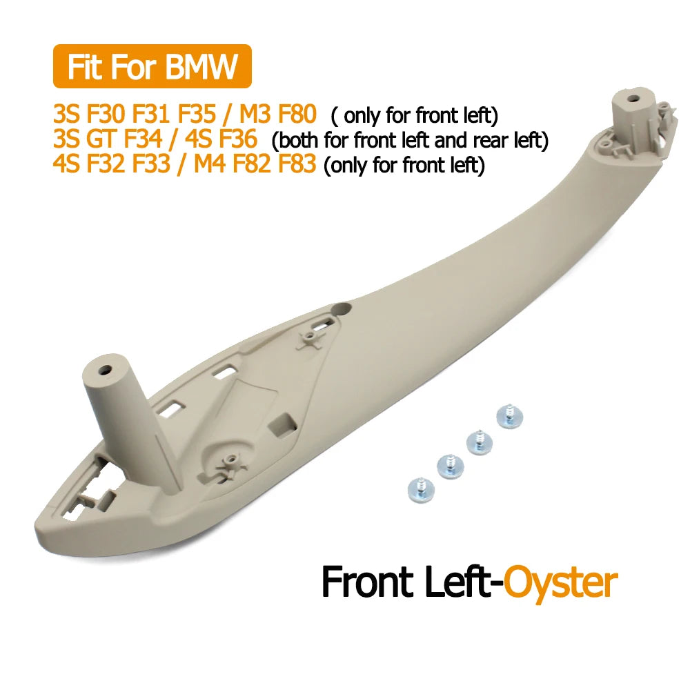Interior Door Handle Replacement Trim for BMW 3-Series & 4-Series (F30 F31 F34 F32 F33 F36) – Front & Rear