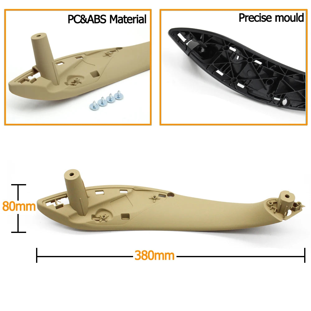Interior Door Handle Replacement Trim for BMW 3-Series & 4-Series (F30 F31 F34 F32 F33 F36) – Front & Rear