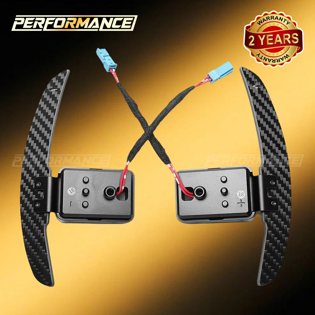 Real Carbon Fiber Magnetic Paddle Shifters – BMW F-Series & G-Series Upgrade (Multiple Styles