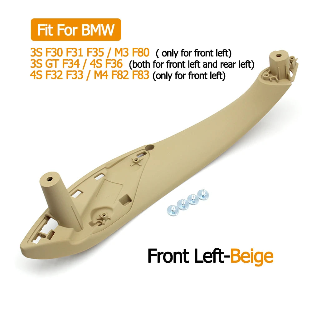 Interior Door Handle Replacement Trim for BMW 3-Series & 4-Series (F30 F31 F34 F32 F33 F36) – Front & Rear