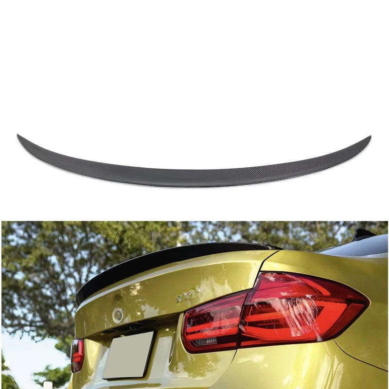 Carbon Fiber Trunk Spoiler for BMW 2-Series, 3-Series, 4-Series (E90 E92 F30 F32 F80 F82 G20 G30) – Multiple Styles