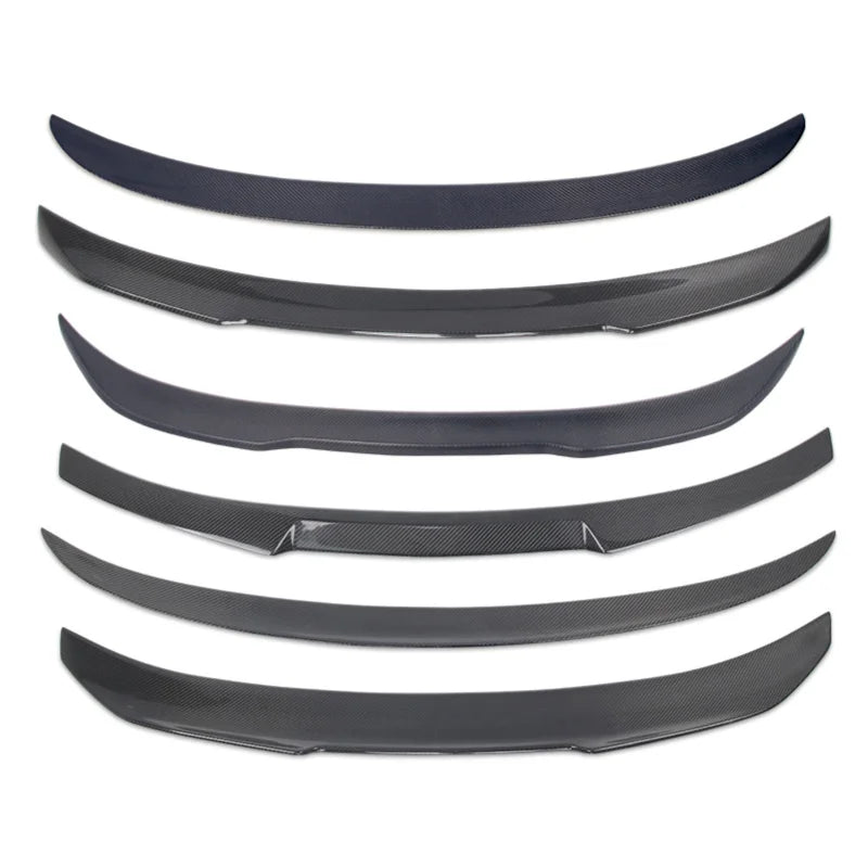 Carbon Fiber Trunk Spoiler for BMW 2-Series, 3-Series, 4-Series (E90 E92 F30 F32 F80 F82 G20 G30) – Multiple Styles