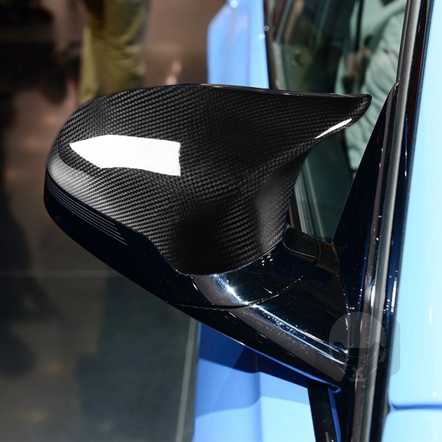 Carbon Fiber Mirror Covers for BMW M3 F80 / M4 F82 F83 (2014–2020) – Multiple Finishes