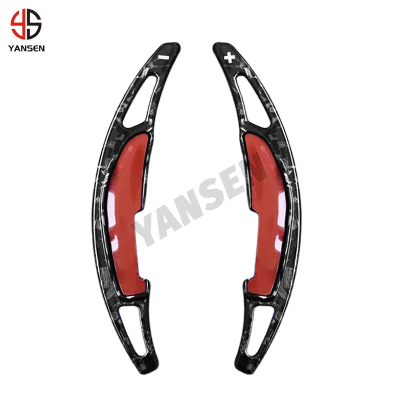 Extended Paddle Shifters for BMW M2/M3/M4/M5/M6 – Carbon Fiber Style (F-Series)