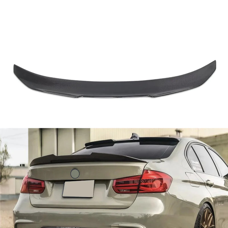 Carbon Fiber Trunk Spoiler for BMW 2-Series, 3-Series, 4-Series (E90 E92 F30 F32 F80 F82 G20 G30) – Multiple Styles