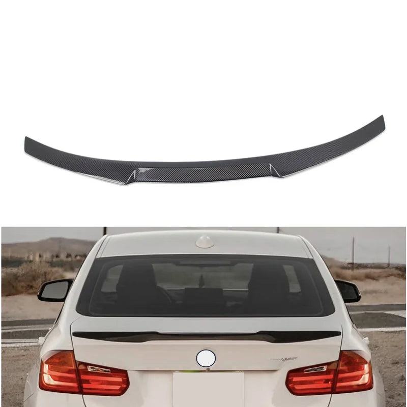 Carbon Fiber Trunk Spoiler for BMW 2-Series, 3-Series, 4-Series (E90 E92 F30 F32 F80 F82 G20 G30) – Multiple Styles