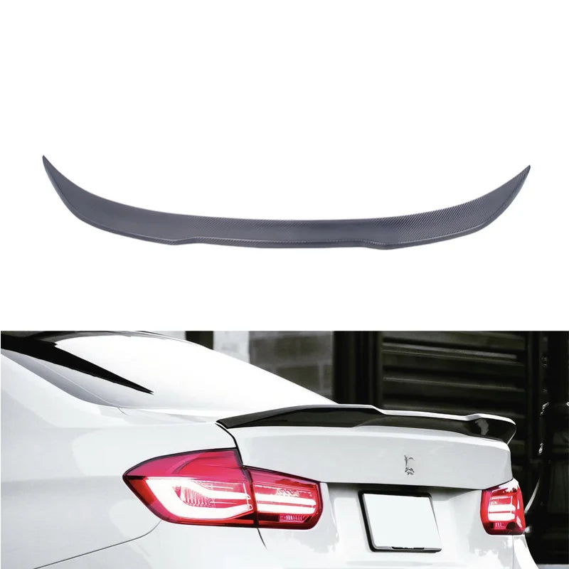 Carbon Fiber Trunk Spoiler for BMW 2-Series, 3-Series, 4-Series (E90 E92 F30 F32 F80 F82 G20 G30) – Multiple Styles