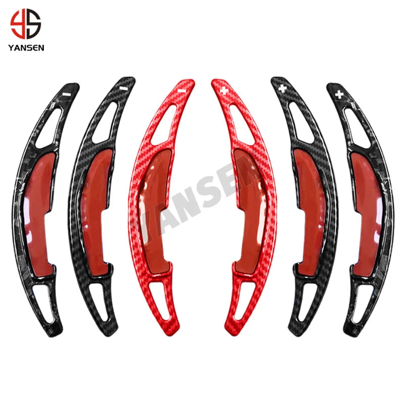 Extended Paddle Shifters for BMW M2/M3/M4/M5/M6 – Carbon Fiber Style (F-Series)