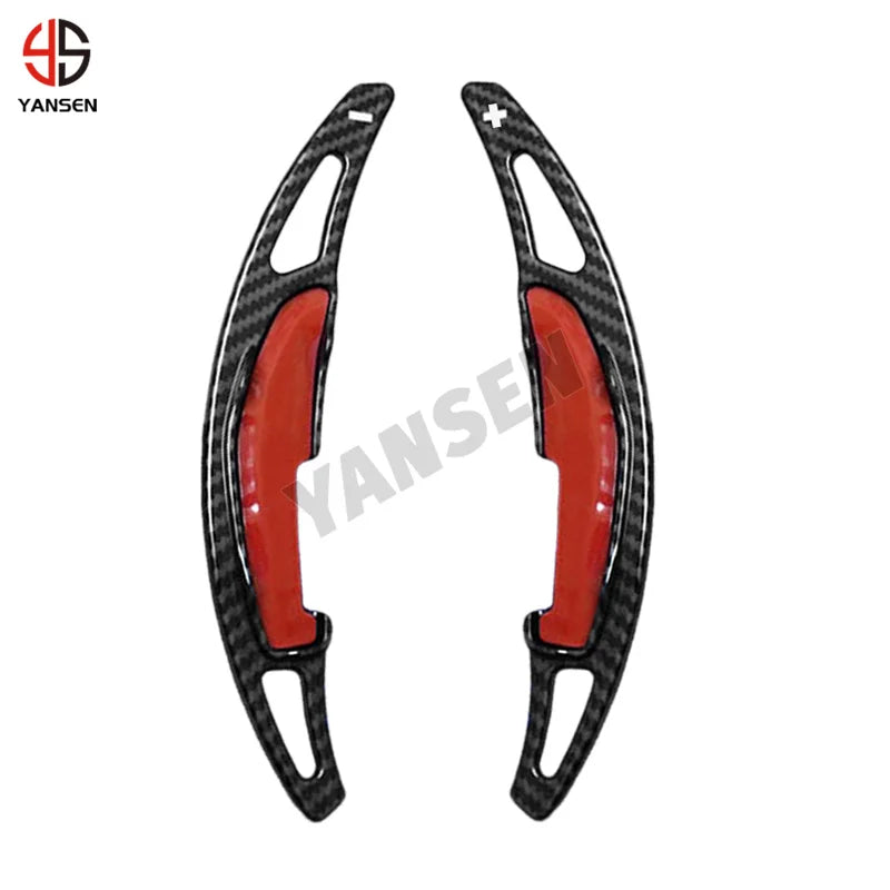 Extended Paddle Shifters for BMW M2/M3/M4/M5/M6 – Carbon Fiber Style (F-Series)