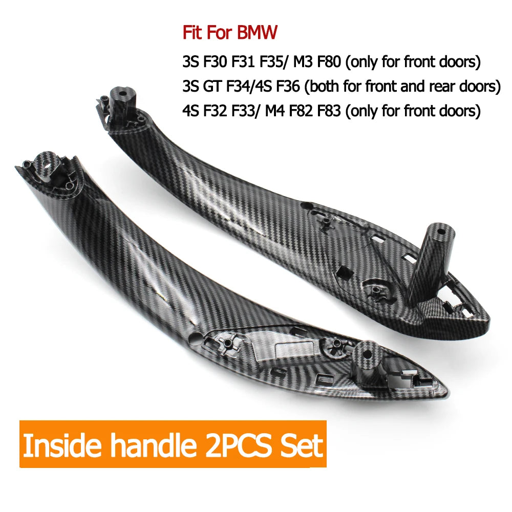 Interior Door Handle Replacement Trim for BMW 3-Series & 4-Series (F30 F31 F34 F32 F33 F36) – Front & Rear