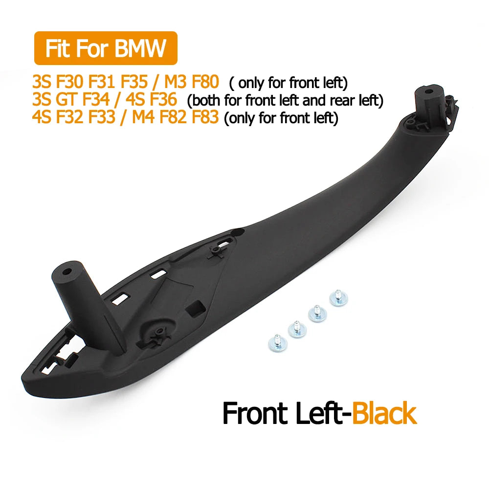 Interior Door Handle Replacement Trim for BMW 3-Series & 4-Series (F30 F31 F34 F32 F33 F36) – Front & Rear