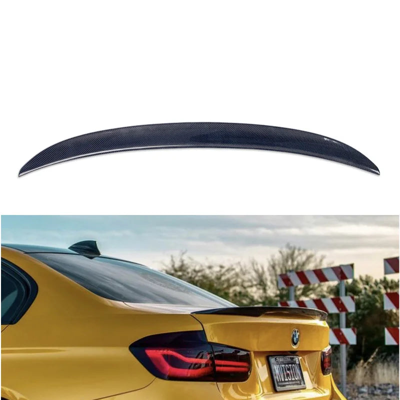 Carbon Fiber Trunk Spoiler for BMW 2-Series, 3-Series, 4-Series (E90 E92 F30 F32 F80 F82 G20 G30) – Multiple Styles